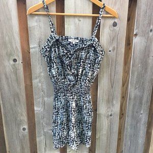RW&CO. black white mini dress tunic - size XS